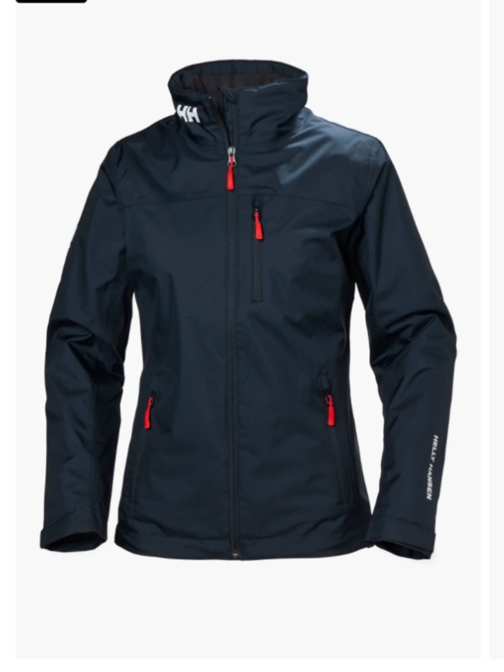 Helly Hansen Navy Blue Outdoor Zip Utility Winter Jacket Womens S